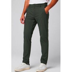 Fabletics Green Chinos Slim Fit Trousers
